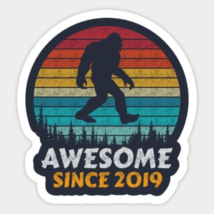 Awesome Since 2019 Sticker